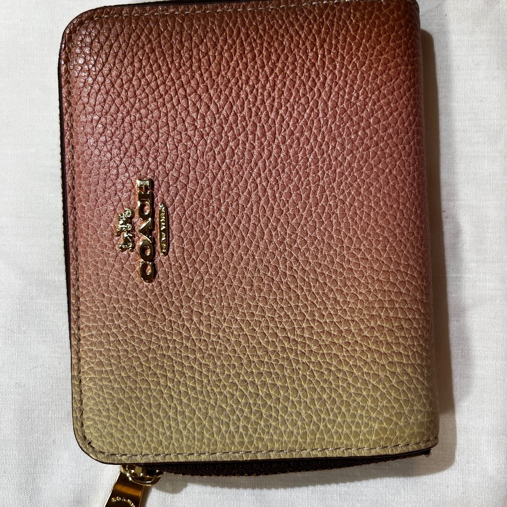 Coach leather wallet #57093